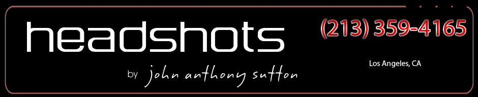 Headshots by LA Photographer John Anthony Sutton